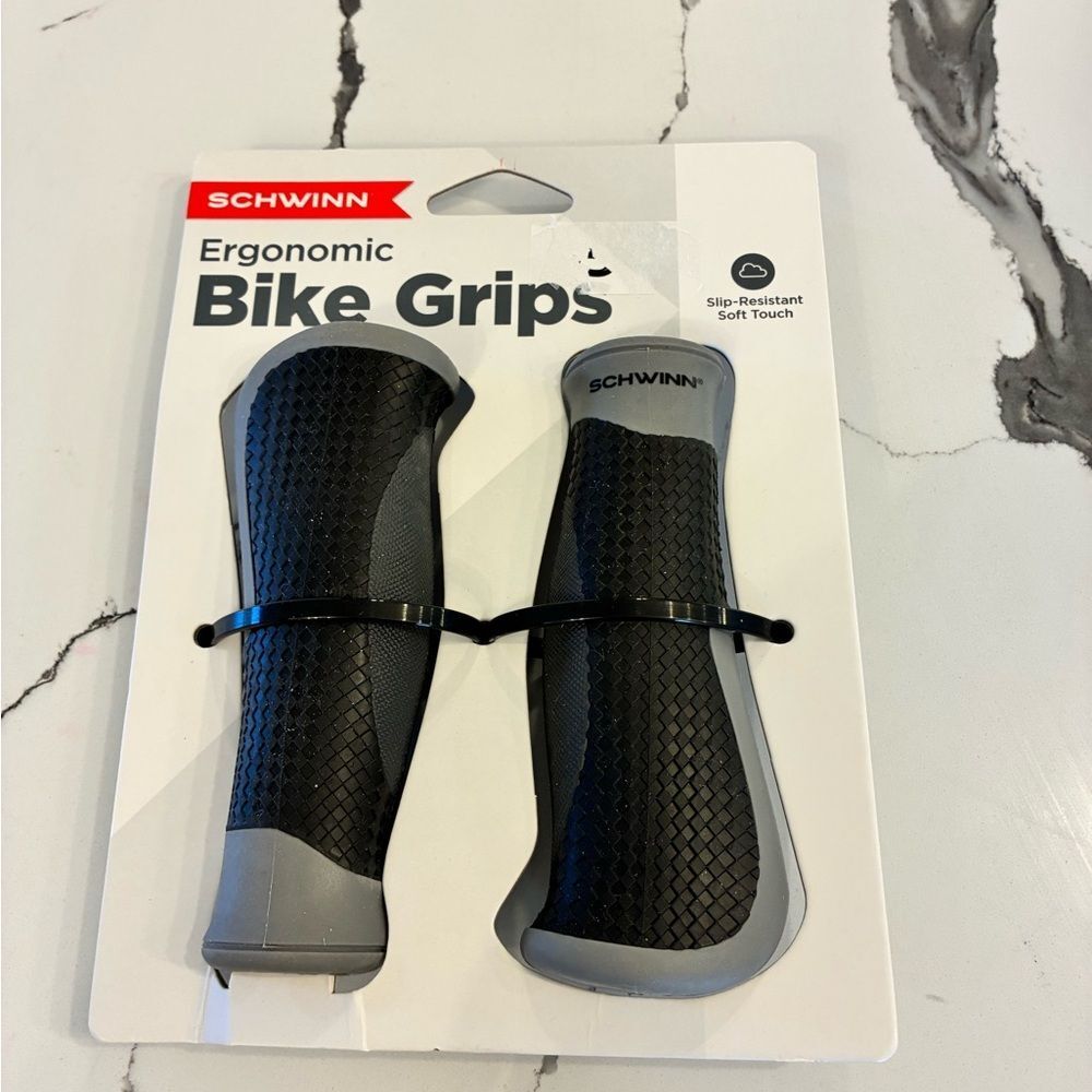 Schwinn Black and Gray Ergonomic Bike Grips